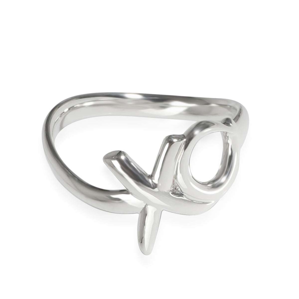 Paloma Picasso Graffiti XO Ring in Sterling Silver