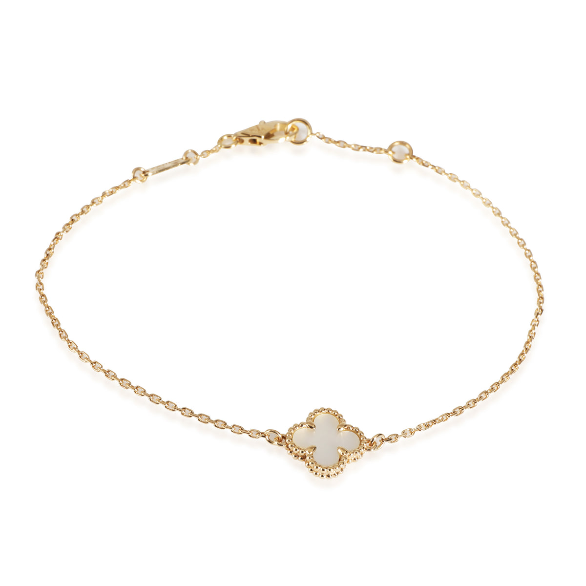 Alhambra Bracelet in 18k Yellow Gold