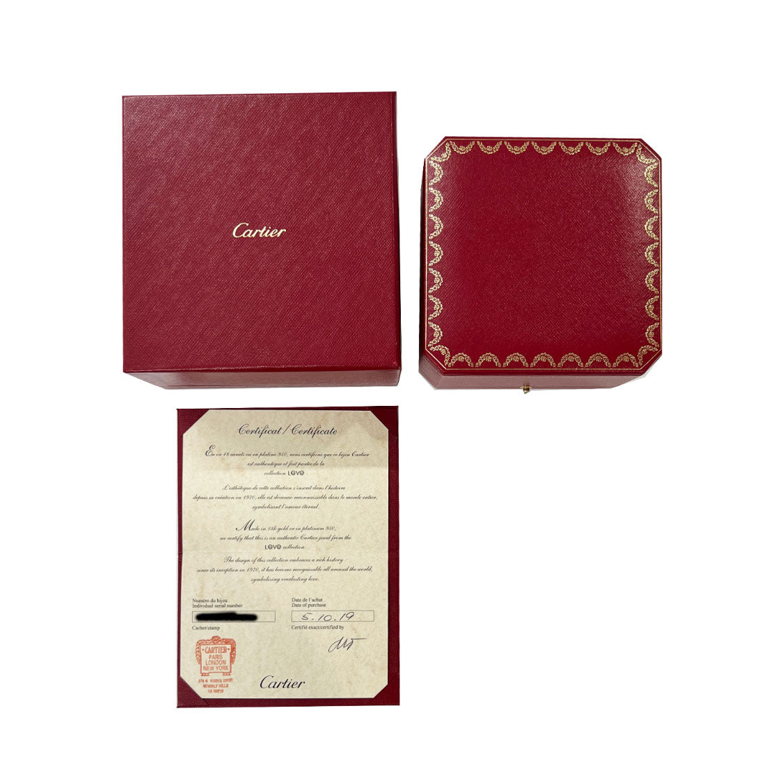 Love Bracelet, Diamonds (Rose Gold)