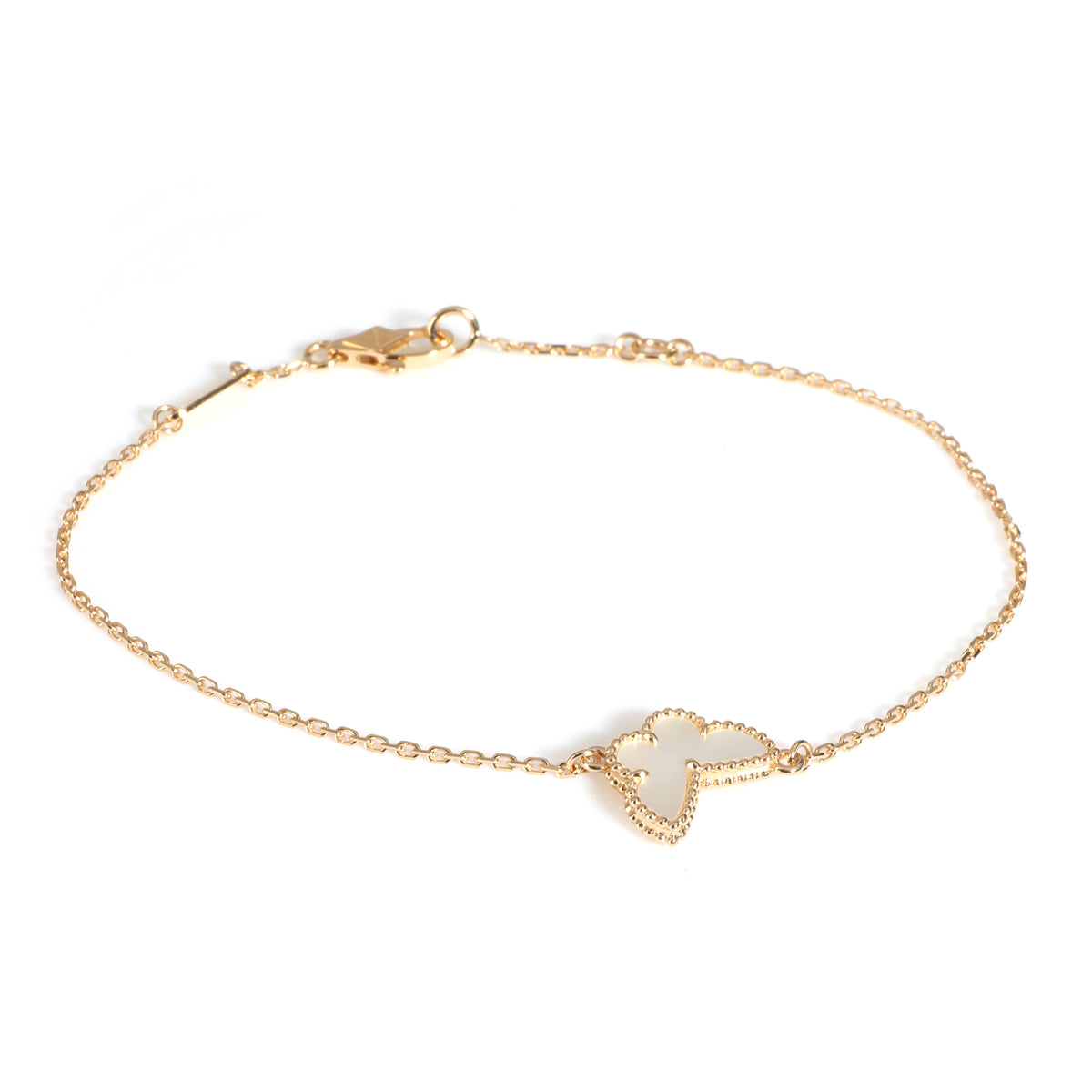 Sweet Butterflies Bracelet in 18k Yellow Gold