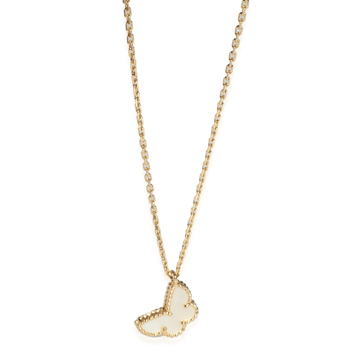 Sweet Butterflies Pendant in 18k Yellow Gold