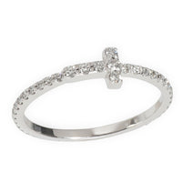 Tiffany T Ring in 18k White Gold 0.2 CTW