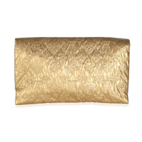 Gold Jacquard Monogram Limelight Clutch PM