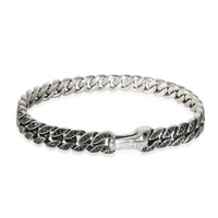 Curb Chain Collection Bracelet in  Sterling Silver 1.66 CTW