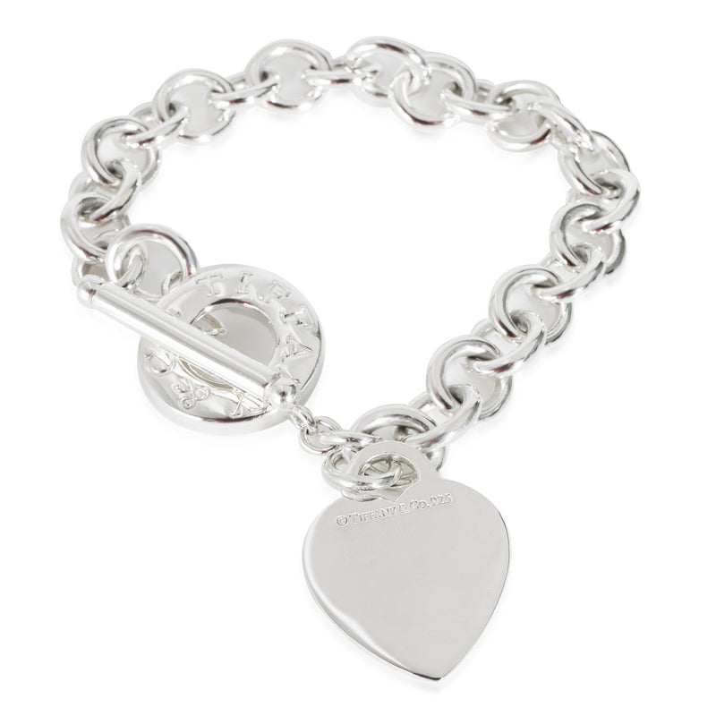 Tiffany & Co Heart Tag Toggle Bracelet in Sterling Silver