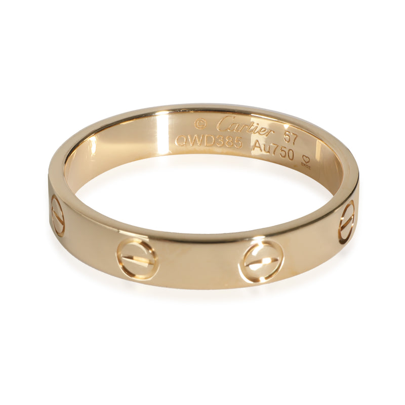 Love Wedding Band (Yellow Gold)