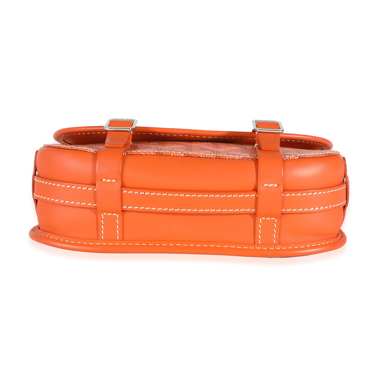 Orange Goyardine Canvas Belvedere II PM