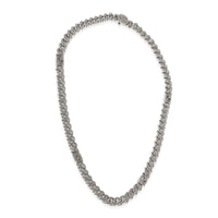 Interlocking G Necklace Palladium Plated , 20 Inches