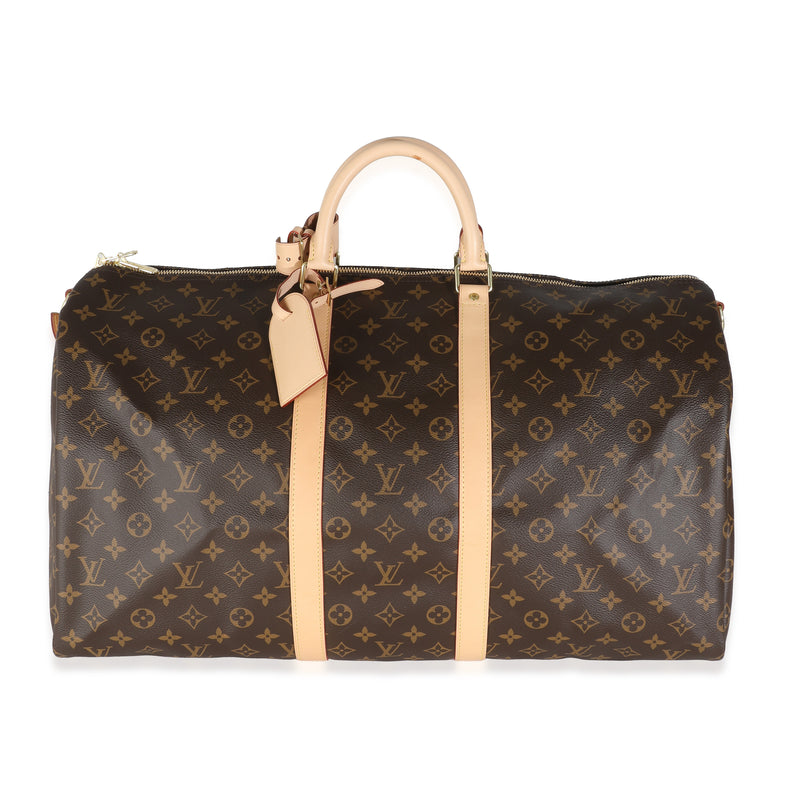 Monogram Canvas Keepall Bandouliere 55