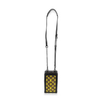 Jaune Monogram Tuffetage Canvas Vertical Soft Trunk