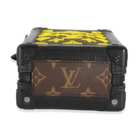 Jaune Monogram Tuffetage Canvas Vertical Soft Trunk
