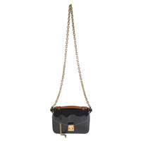 Black Shiny Epi Reverse Monogram Canvas Mini Pochette Metis