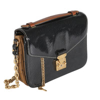 Black Shiny Epi Reverse Monogram Canvas Mini Pochette Metis