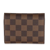 Fuchsia Damier Ebene Canvas Victorine Wallet
