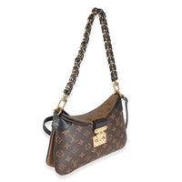 Black Monogram Reverse Canvas Twinny