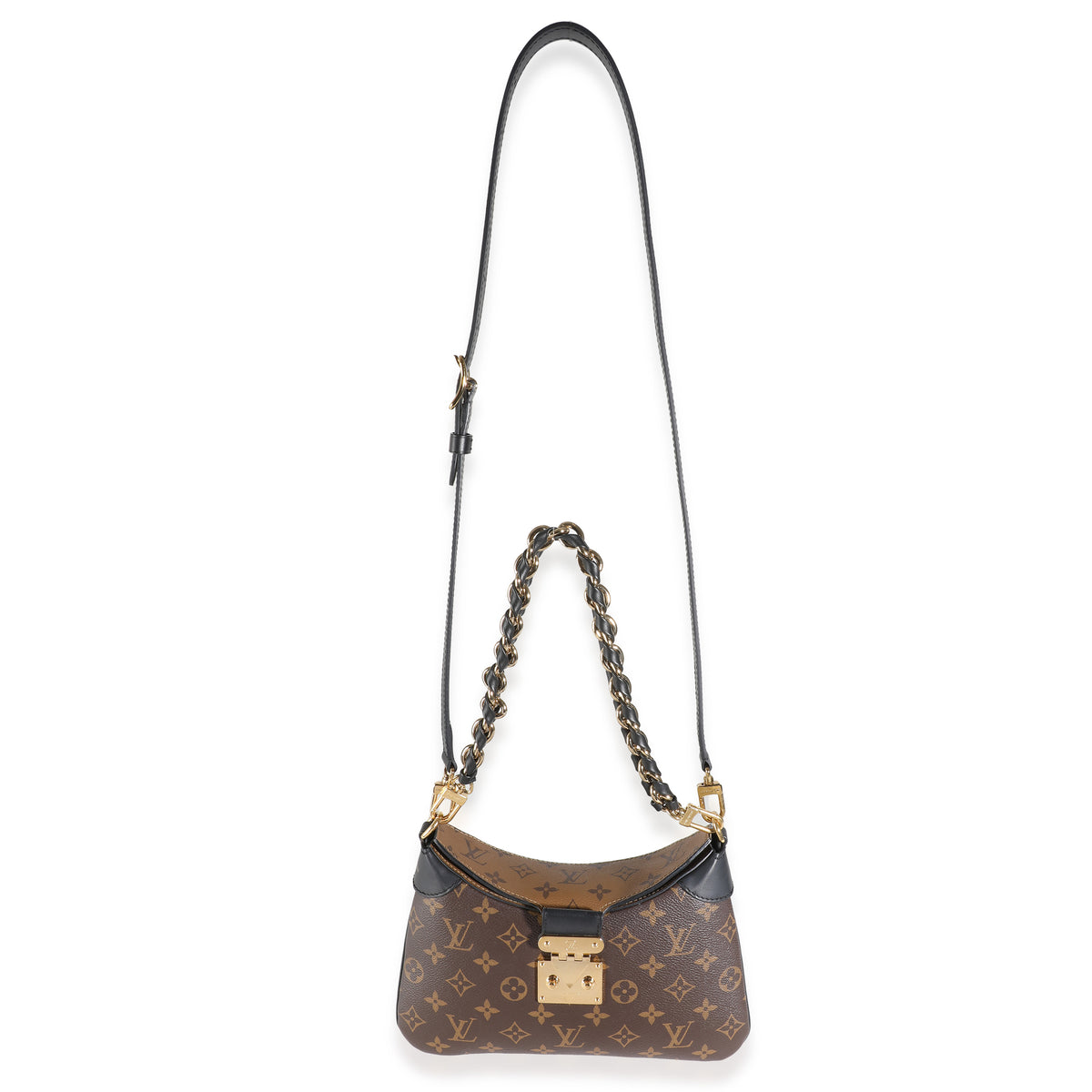 Black Monogram Reverse Canvas Twinny