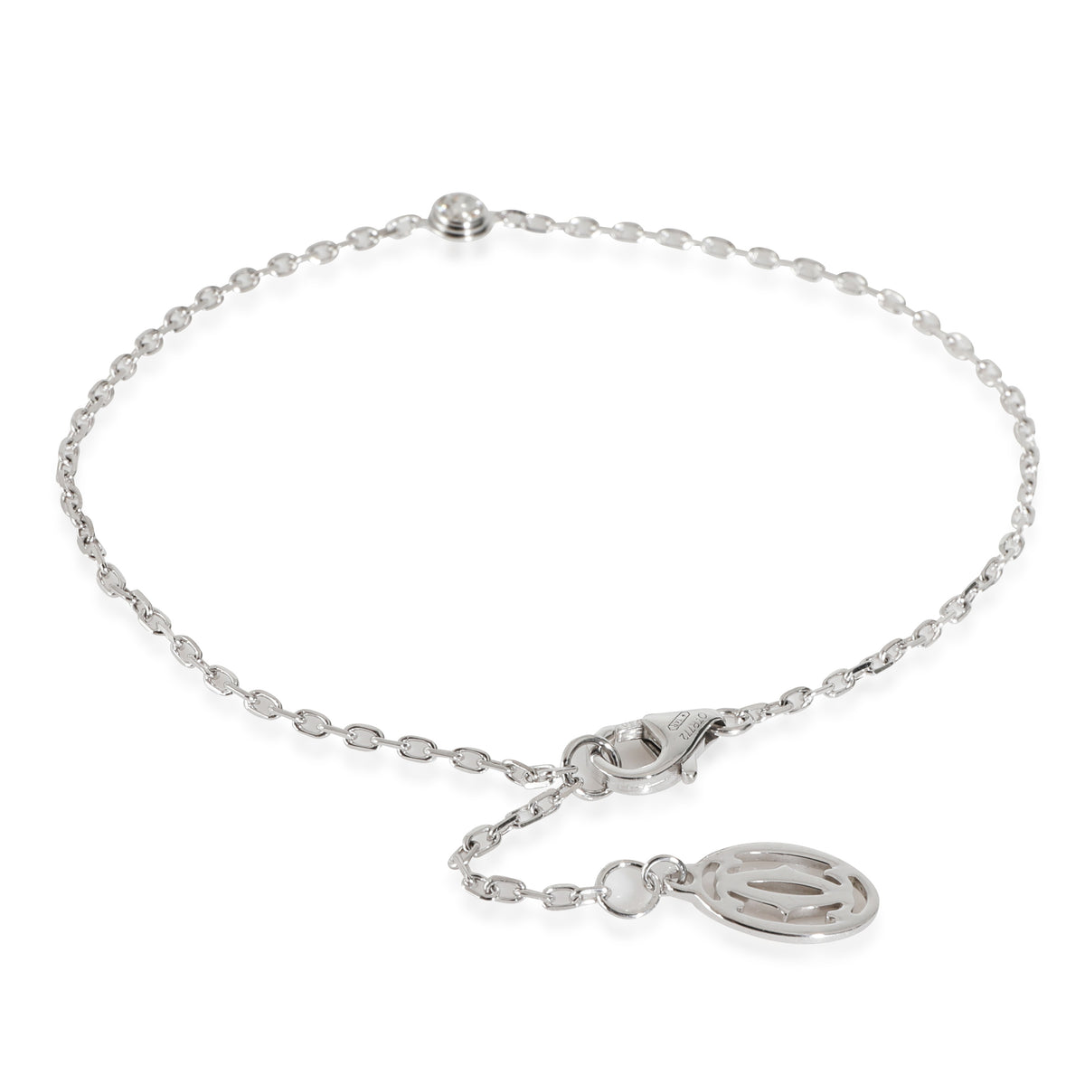 Damour Diamond Bracelet (White Gold)