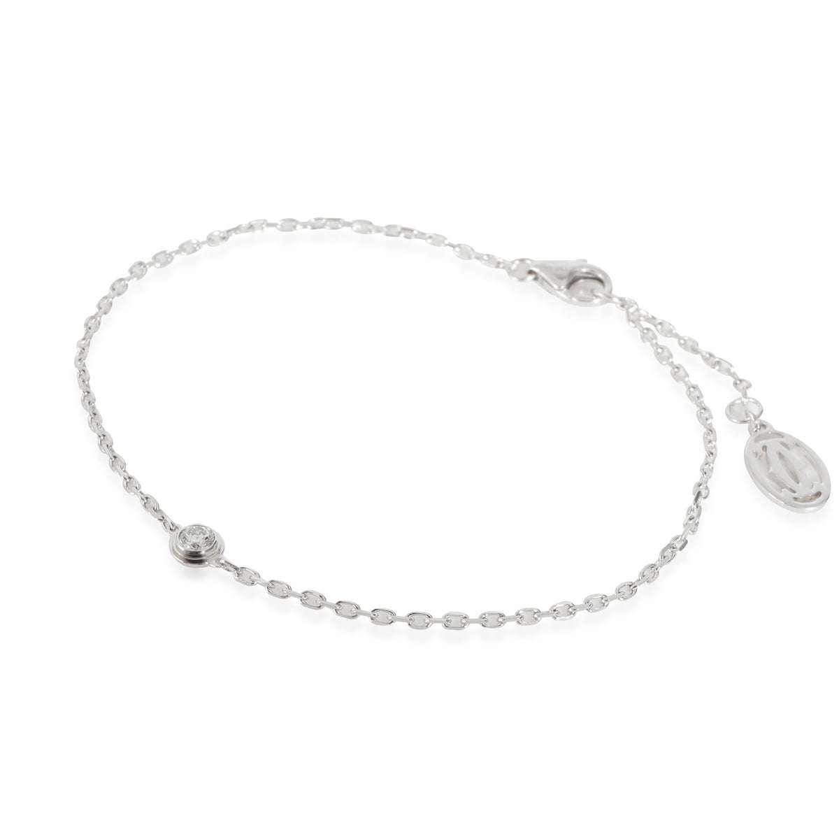 Damour Diamond Bracelet (White Gold)