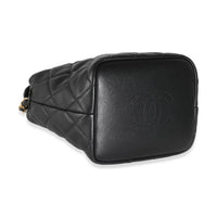 Black Quilted Calfskin Perfect Meeting Hobo