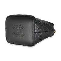 Black Quilted Calfskin Perfect Meeting Hobo