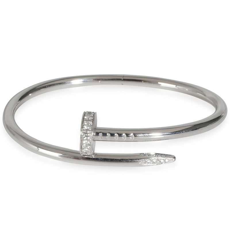 White Gold Diamond Juste Un Clou Bracelet
