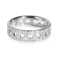 Tiffany True Ring in 18K White Gold 0.99 CTW