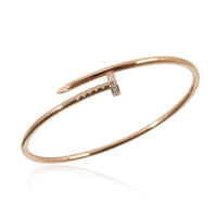 Juste Un Clou Bracelet, Diamonds, Small Model(Rose Gold)