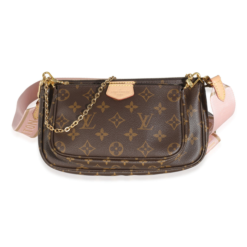 Rose Clair Monogram Canvas Multi Pochette Accessories