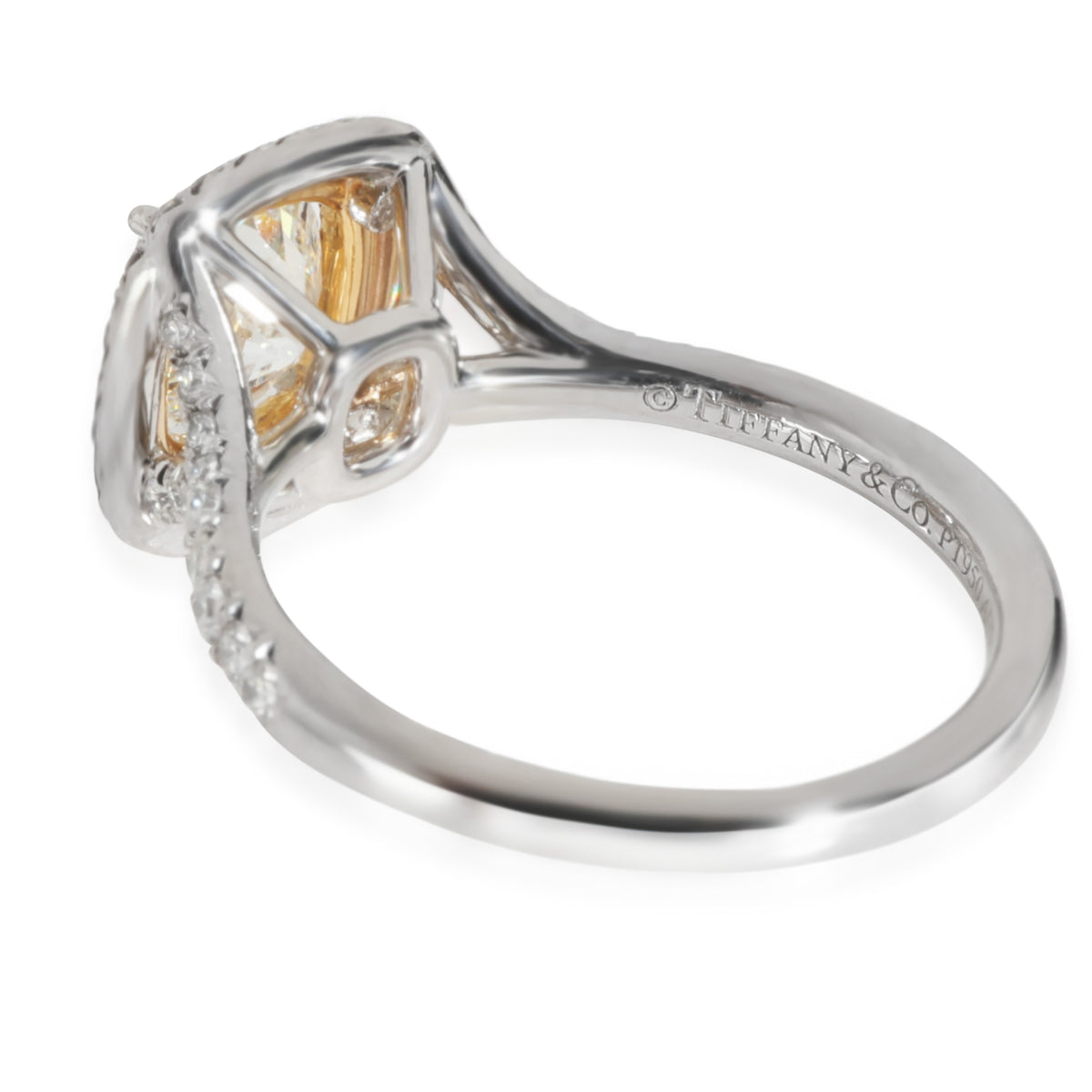 Soleste Engagement Ring in 18k Pink Gold/Platinum H VS1 1.52 CTW