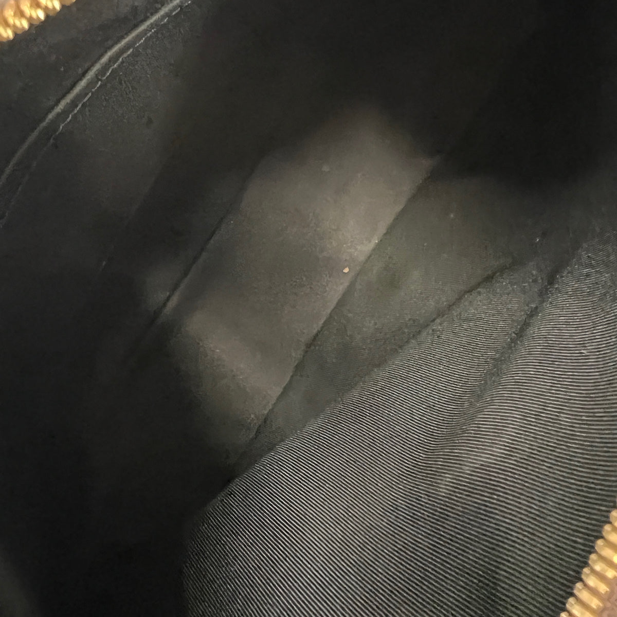 Black Damier Ebene Canvas Odeon MM