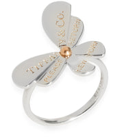 Return To Tiffany Love Bug Ring in 18k Pink Gold/Sterling Silver