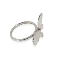 Return To Tiffany Love Bug Ring in 18k Pink Gold/Sterling Silver