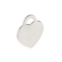 Small Heart Charm in Sterling Silver