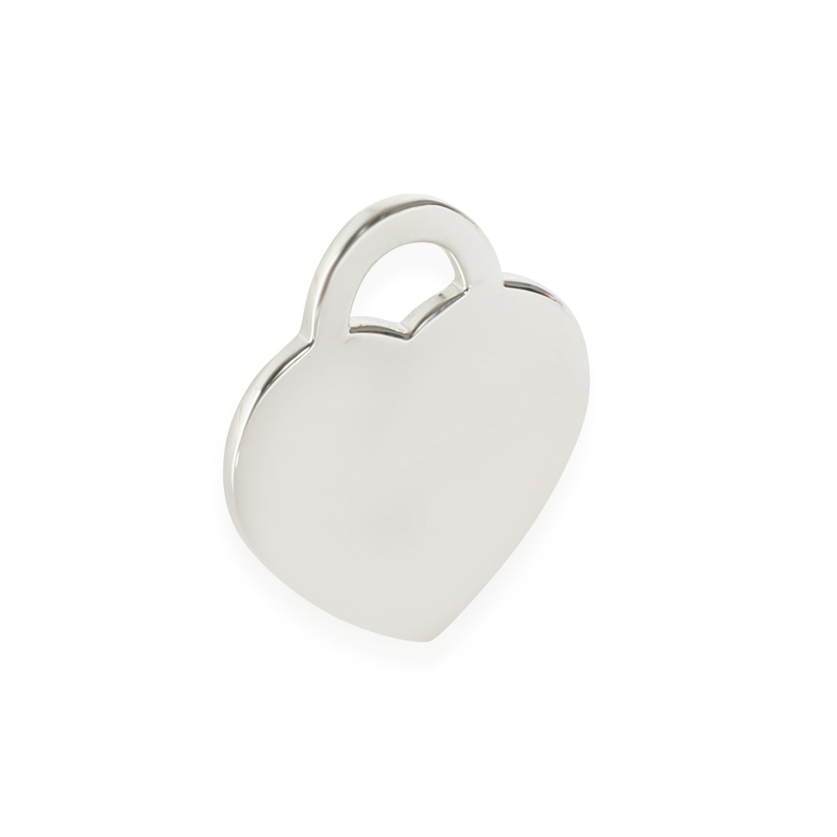 Small Heart Charm in Sterling Silver