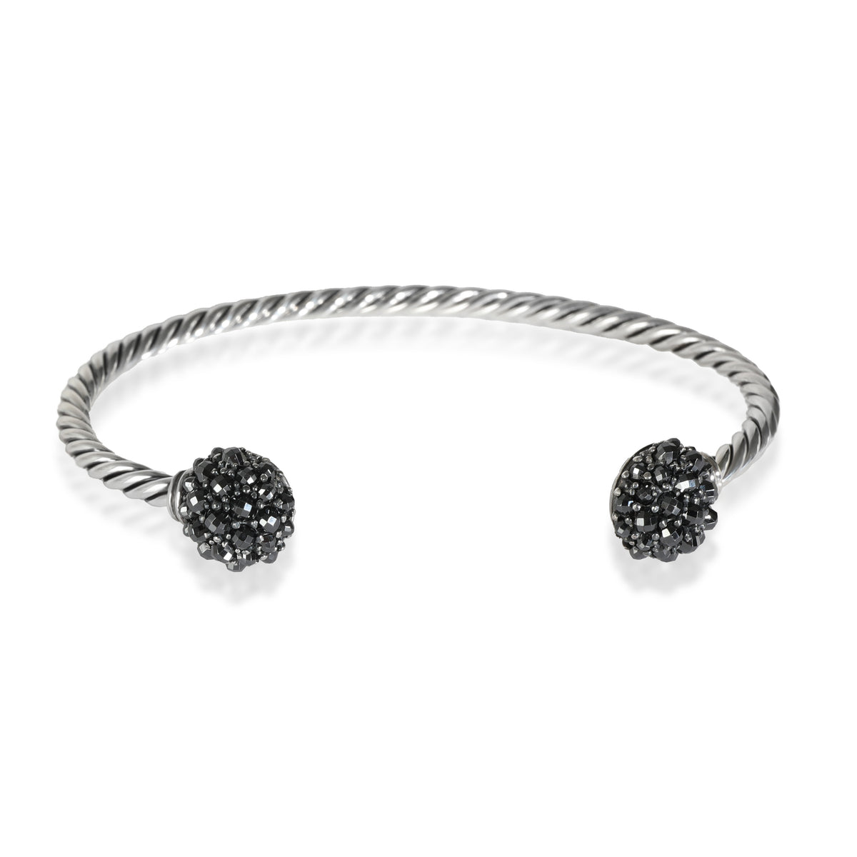 Osetra Hematite Bracelet in  Sterling Silver