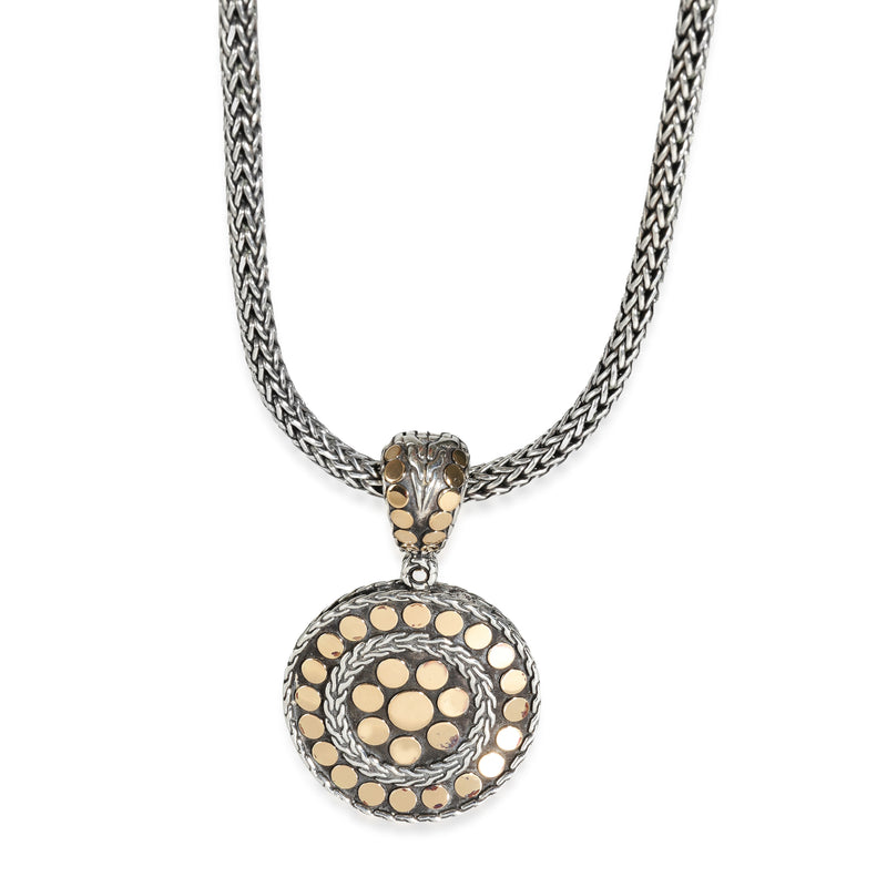 Dot Collection Necklace in 18k Yellow Gold/Sterling Silver