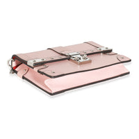 Louis Vuitton Rose Ballerine Epi Trunk Chain Wallet Handbag clasp