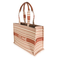 Sienna Striped Textile Large Cabas Thais