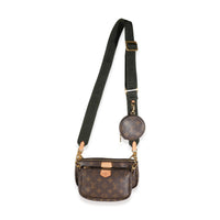 Khaki Monogram Canvas Multi Pochette Accessoires