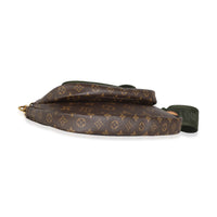 Khaki Monogram Canvas Multi Pochette Accessoires