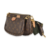Khaki Monogram Canvas Multi Pochette Accessoires