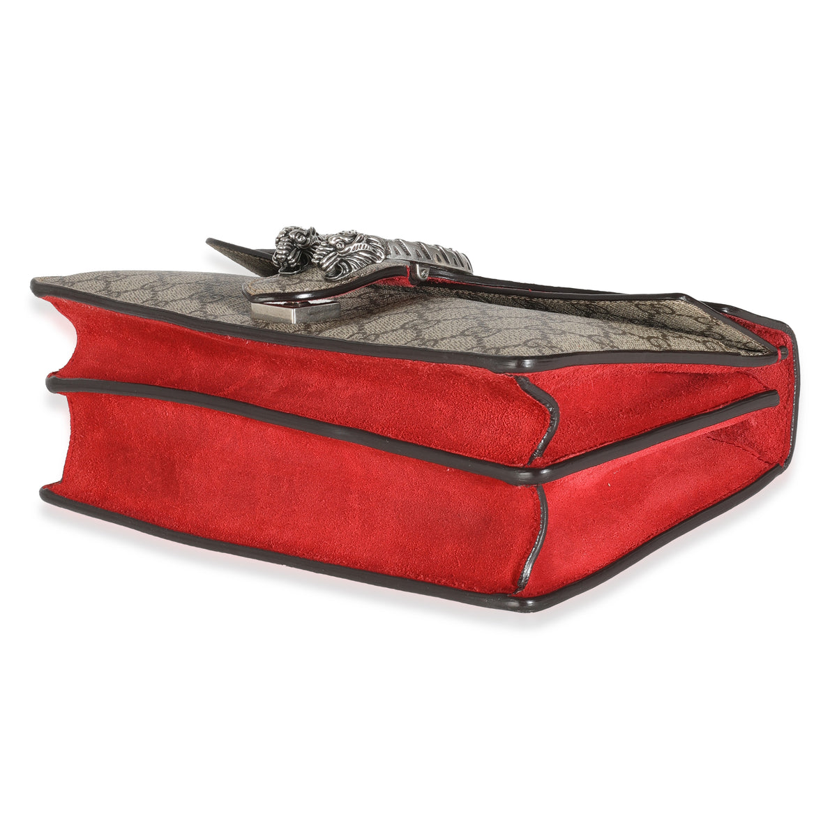 Red Suede Beige GG Supreme Canvas Small Dionysus