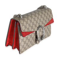 Red Suede Beige GG Supreme Canvas Small Dionysus