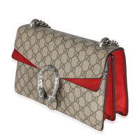 Red Suede Beige GG Supreme Canvas Small Dionysus