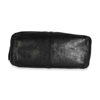 Vintage Black Leather Front Pocket Boogie Bag