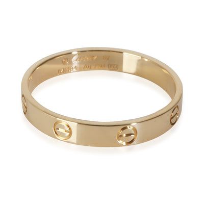 Love Wedding Band (Yellow Gold)