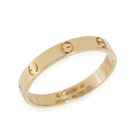 Love Wedding Band (Yellow Gold)