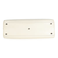 Gucci Mystic White Grainy Calfskin Medium Zumi Top Handle Bag Handbag box