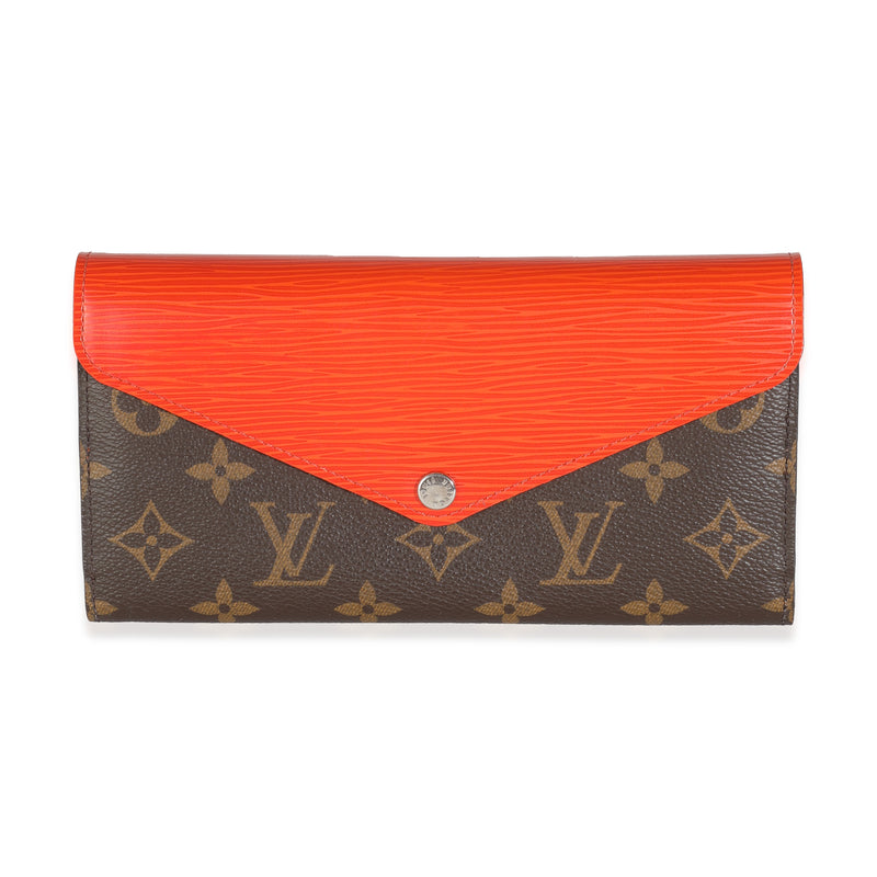 Piment Epi Monogram Canvas Marie-Lou Long Wallet