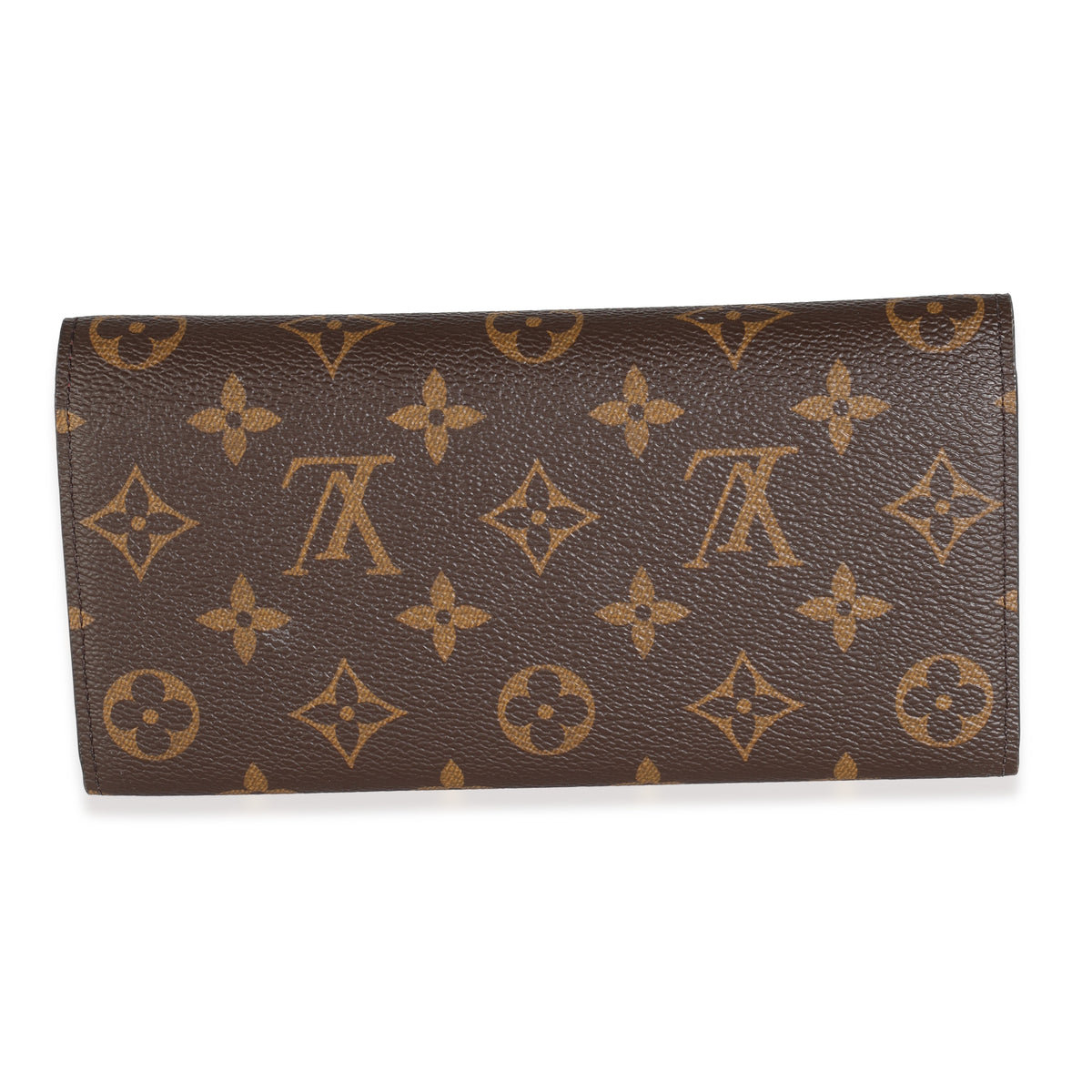 Fuchsia Monogram Canvas Emilie Wallet